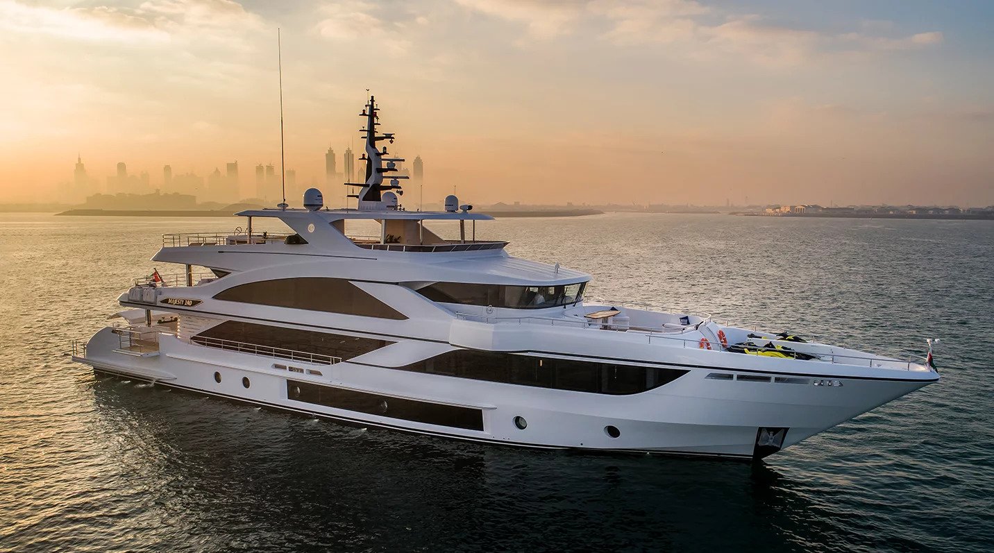 Yacht Nashwan Gulf Craft Charterworld Luxury Superyacht Charters